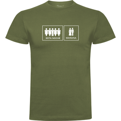 Camiseta despedida de soltero - Hoy/mañana