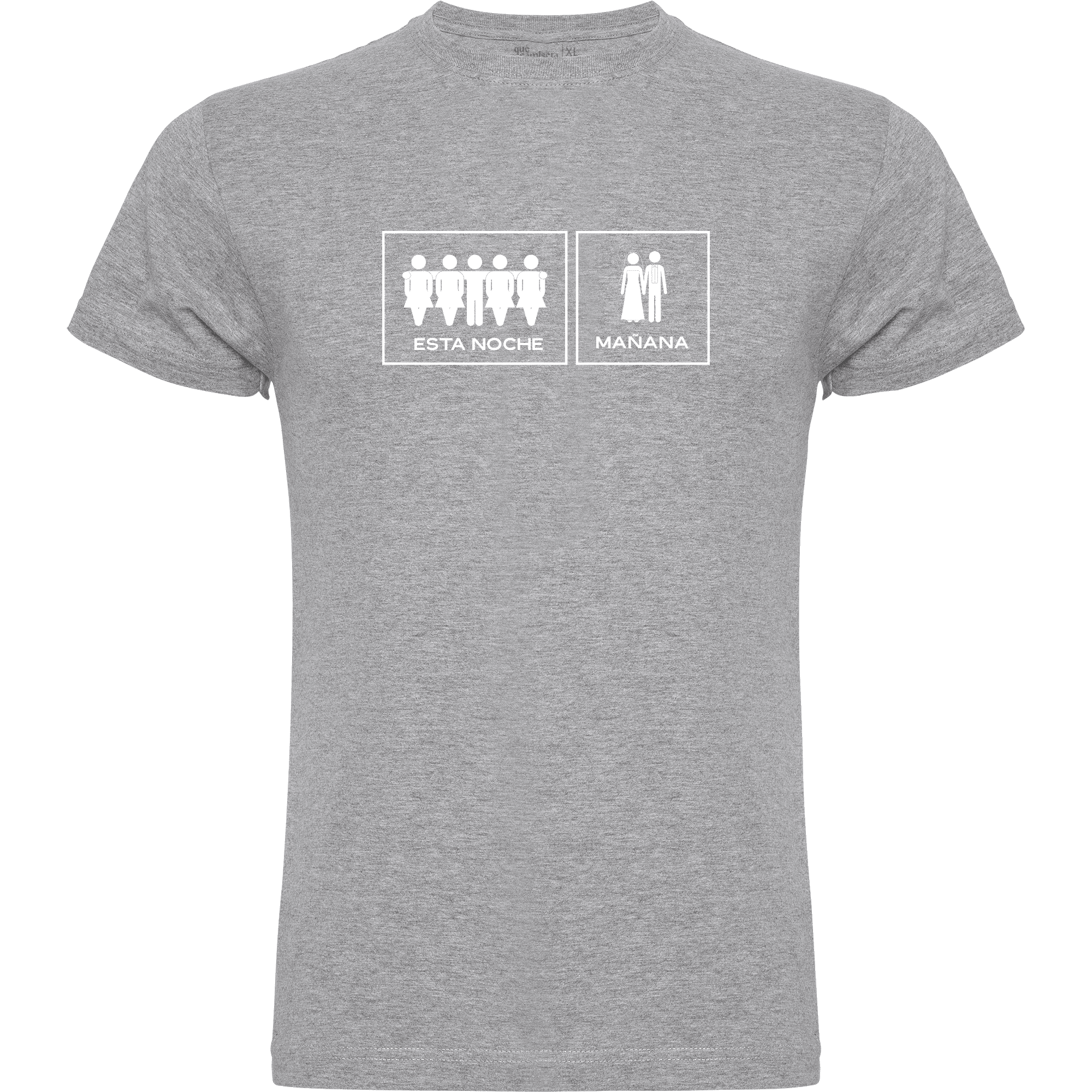 Camiseta despedida de soltero - Hoy/mañana