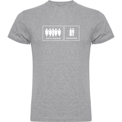 Camiseta despedida de soltero - Hoy/mañana