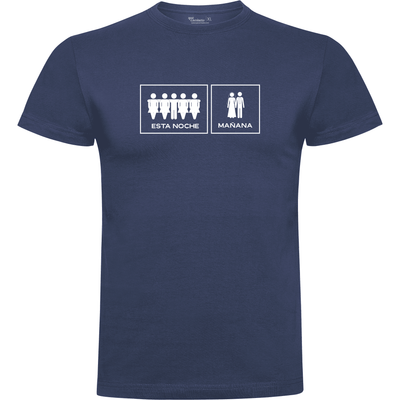 Camiseta despedida de soltero - Hoy/mañana