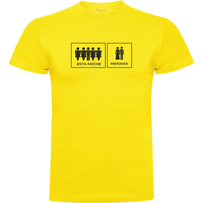 Camiseta despedida de soltero - Hoy/mañana