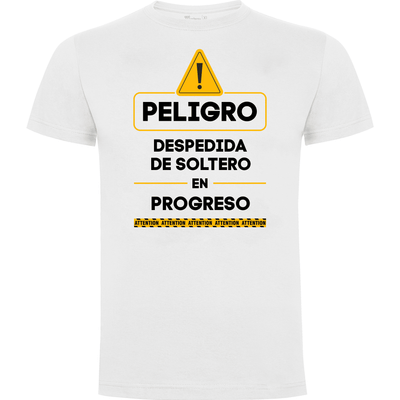 Camiseta despedida de soltero - Peligro