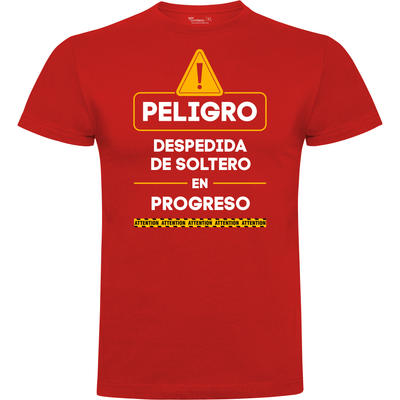 Camiseta despedida de soltero - Peligro