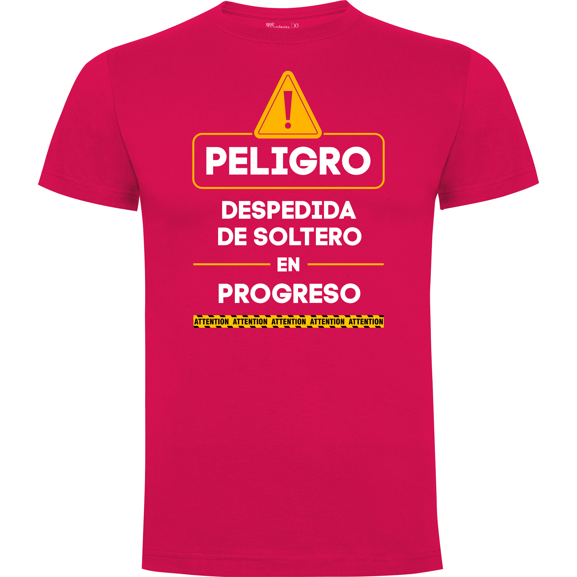 Camiseta despedida de soltero - Peligro