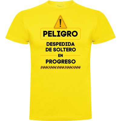 Camiseta despedida de soltero - Peligro