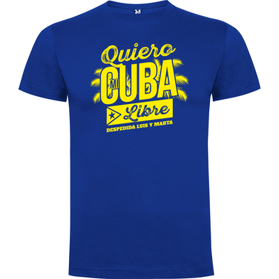 Camiseta despedida de soltero - Quiero mi cubalibre