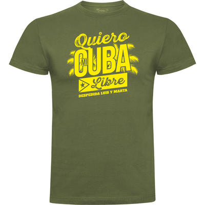 Camiseta despedida de soltero - Quiero mi cubalibre