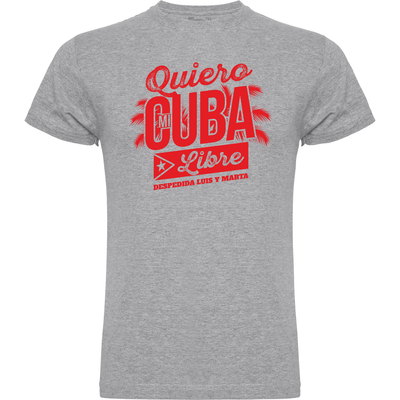 Camiseta despedida de soltero - Quiero mi cubalibre