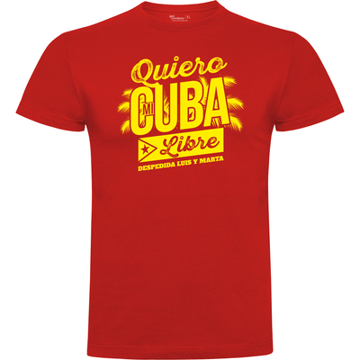 Camiseta despedida de soltero - Quiero mi cubalibre