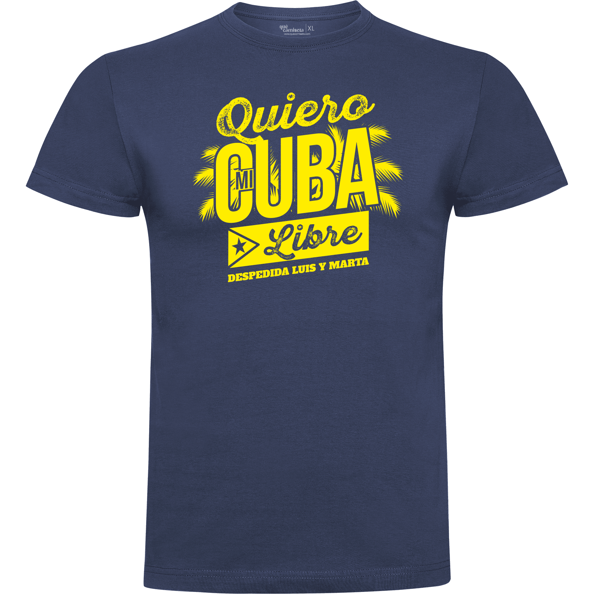 Camiseta despedida de soltero - Quiero mi cubalibre
