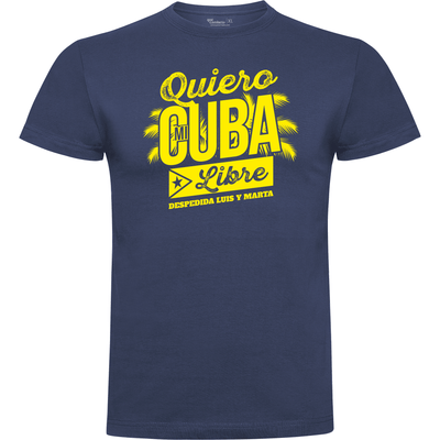 Camiseta despedida de soltero - Quiero mi cubalibre