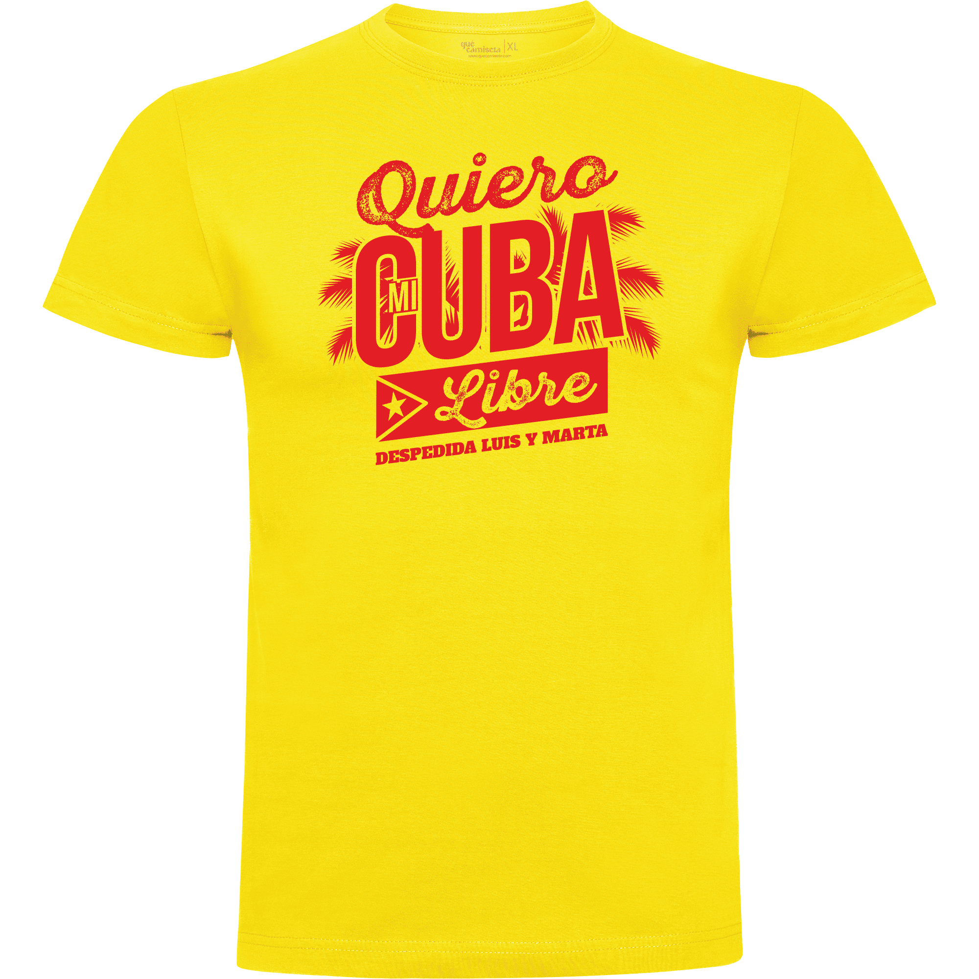 Camiseta despedida de soltero - Quiero mi cubalibre