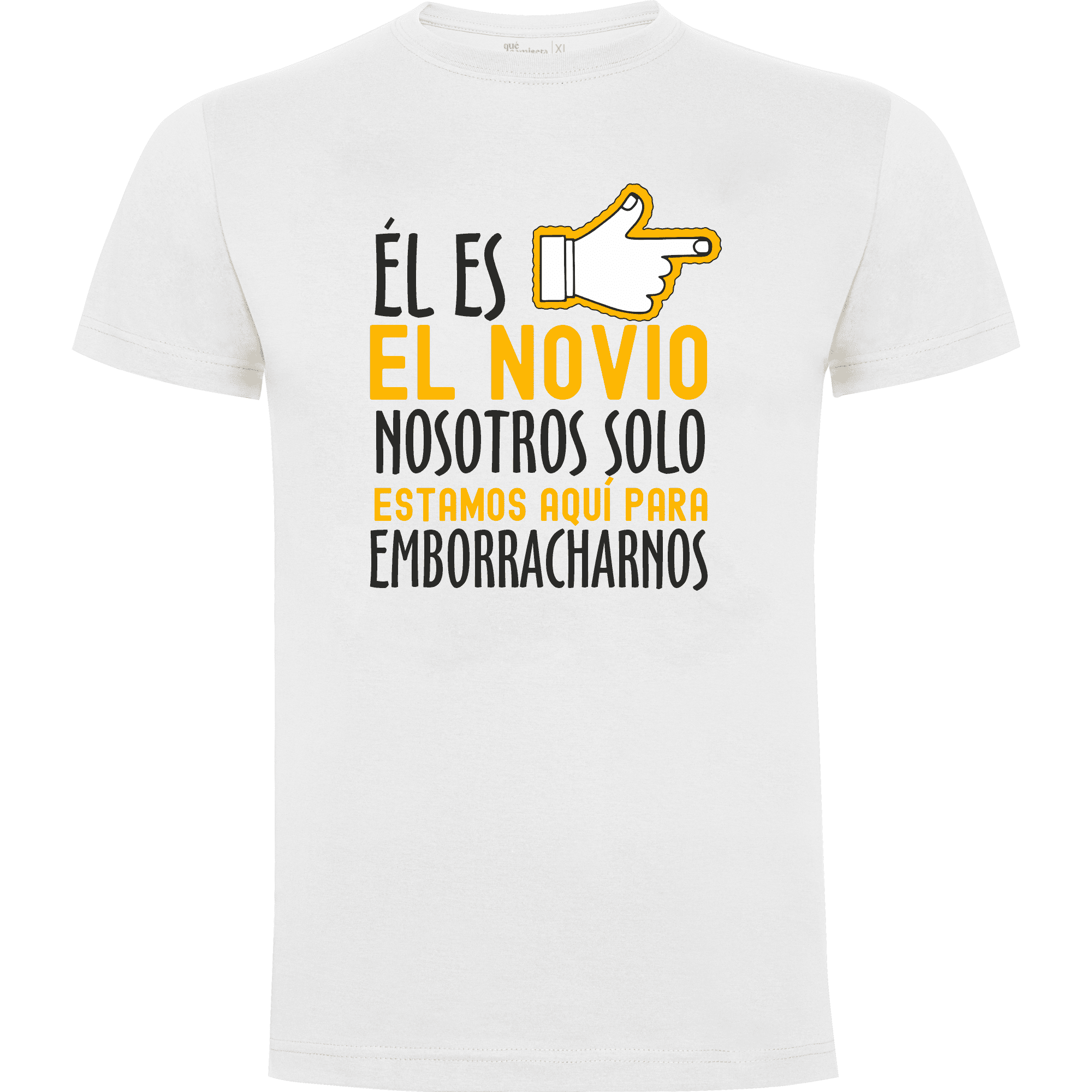 Camiseta despedida de soltero · El novio no soy yo