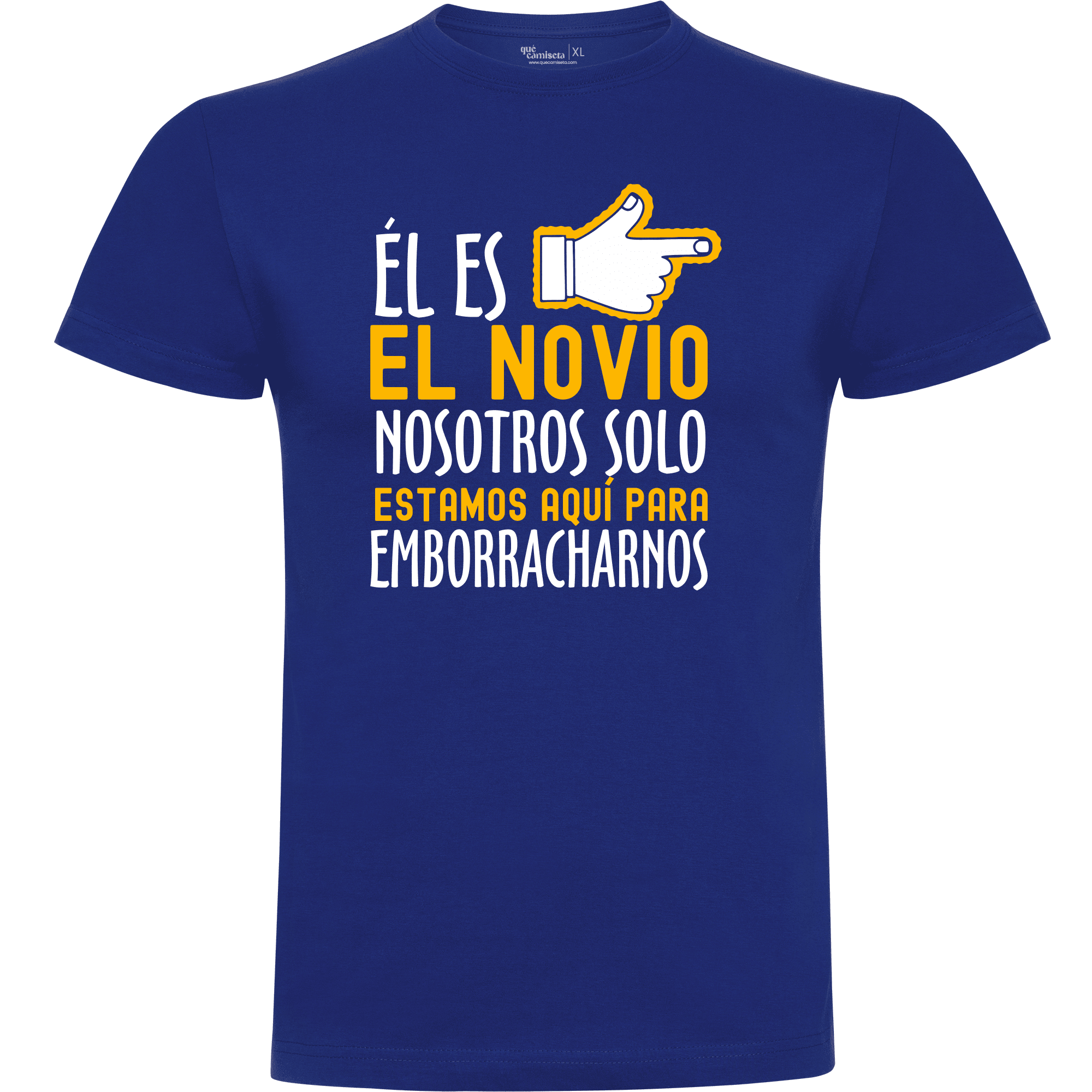 Camiseta despedida de soltero · El novio no soy yo
