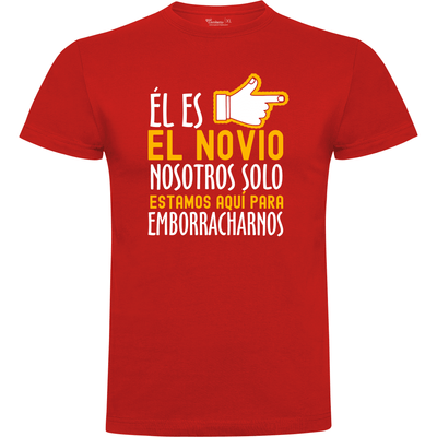Camiseta despedida de soltero · El novio no soy yo