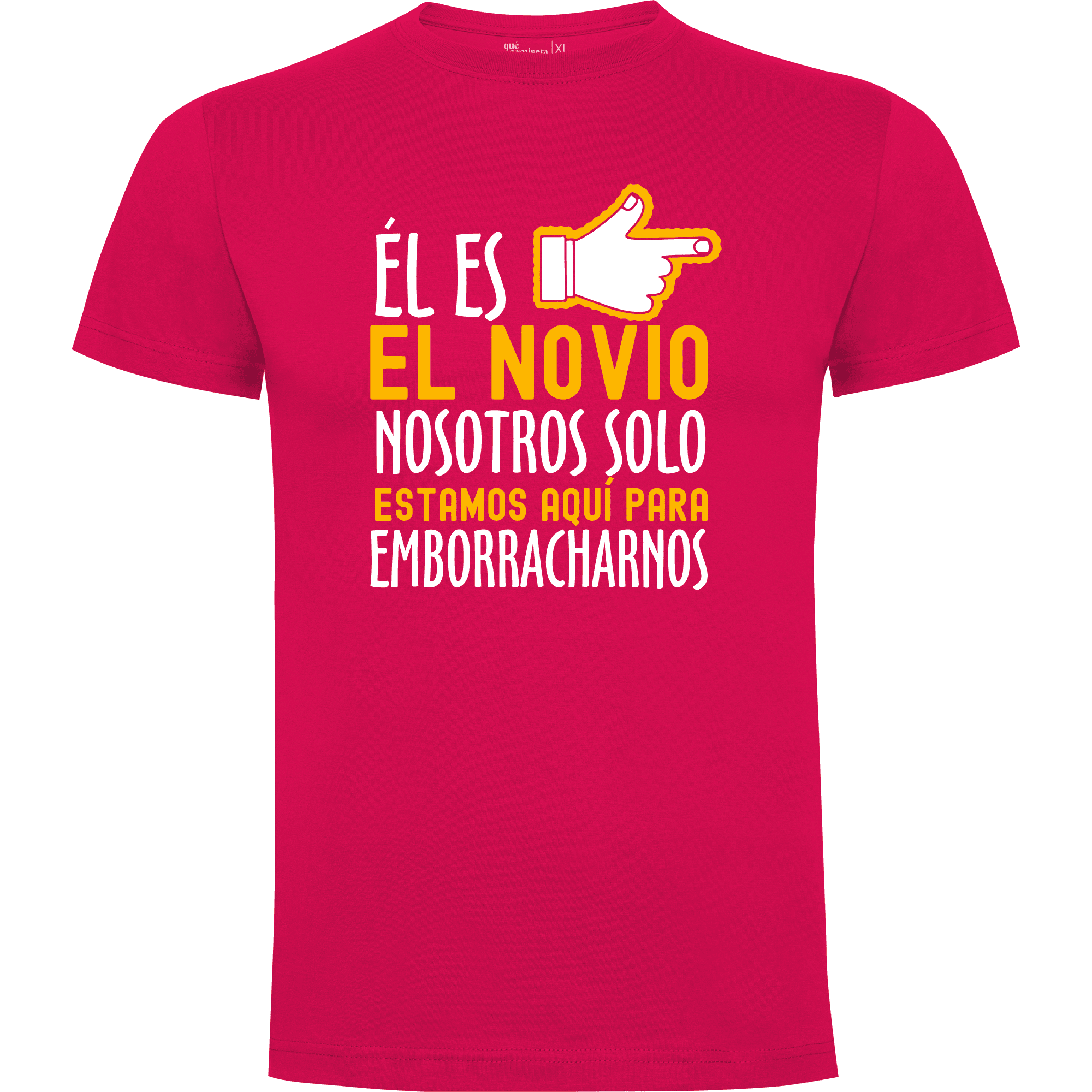 Camiseta despedida de soltero · El novio no soy yo