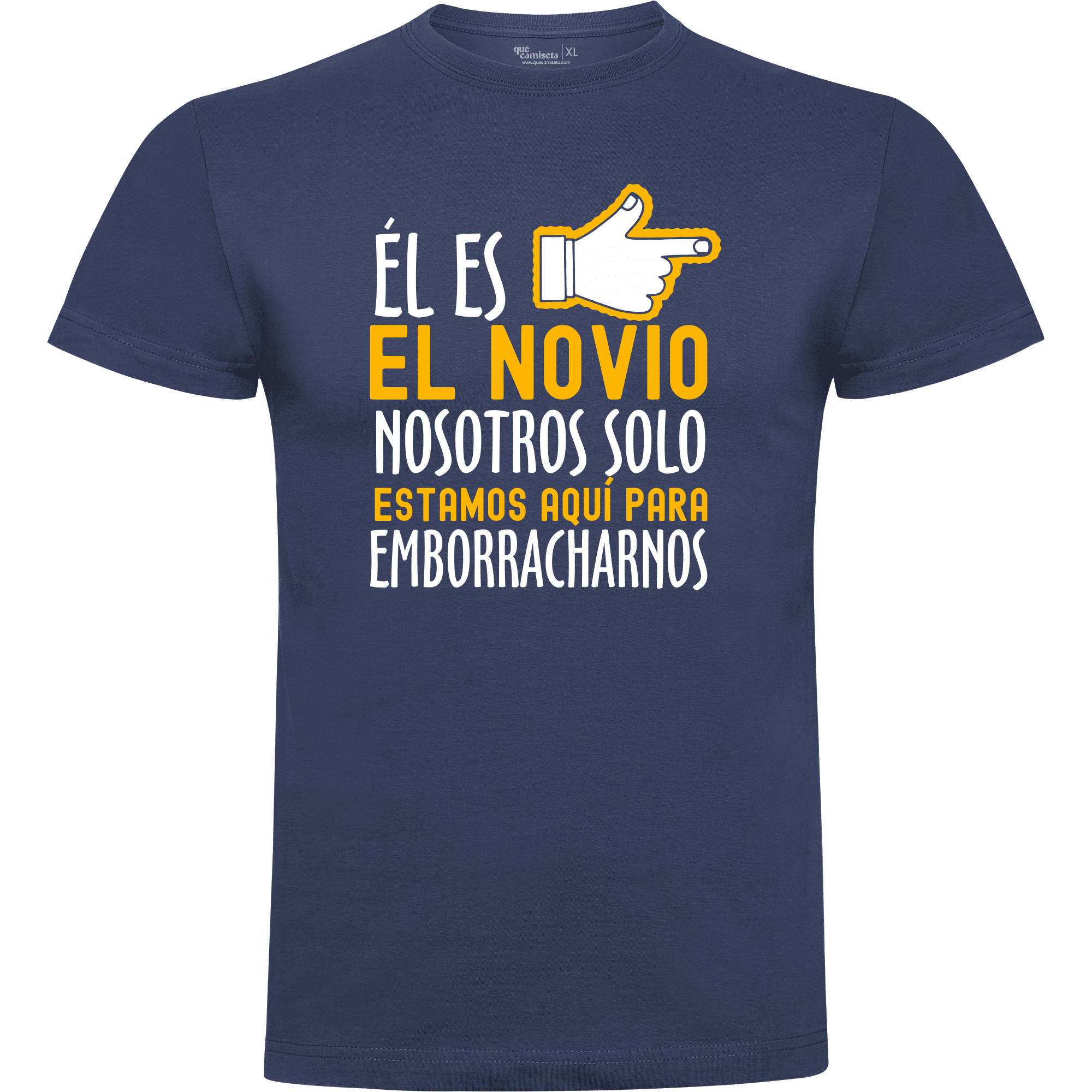 Camiseta despedida de soltero · El novio no soy yo