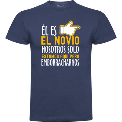 Camiseta despedida de soltero · El novio no soy yo