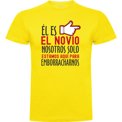 Camiseta despedida de soltero · El novio no soy yo
