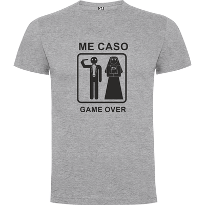 Camiseta despedida de soltero - Me caso, Game over