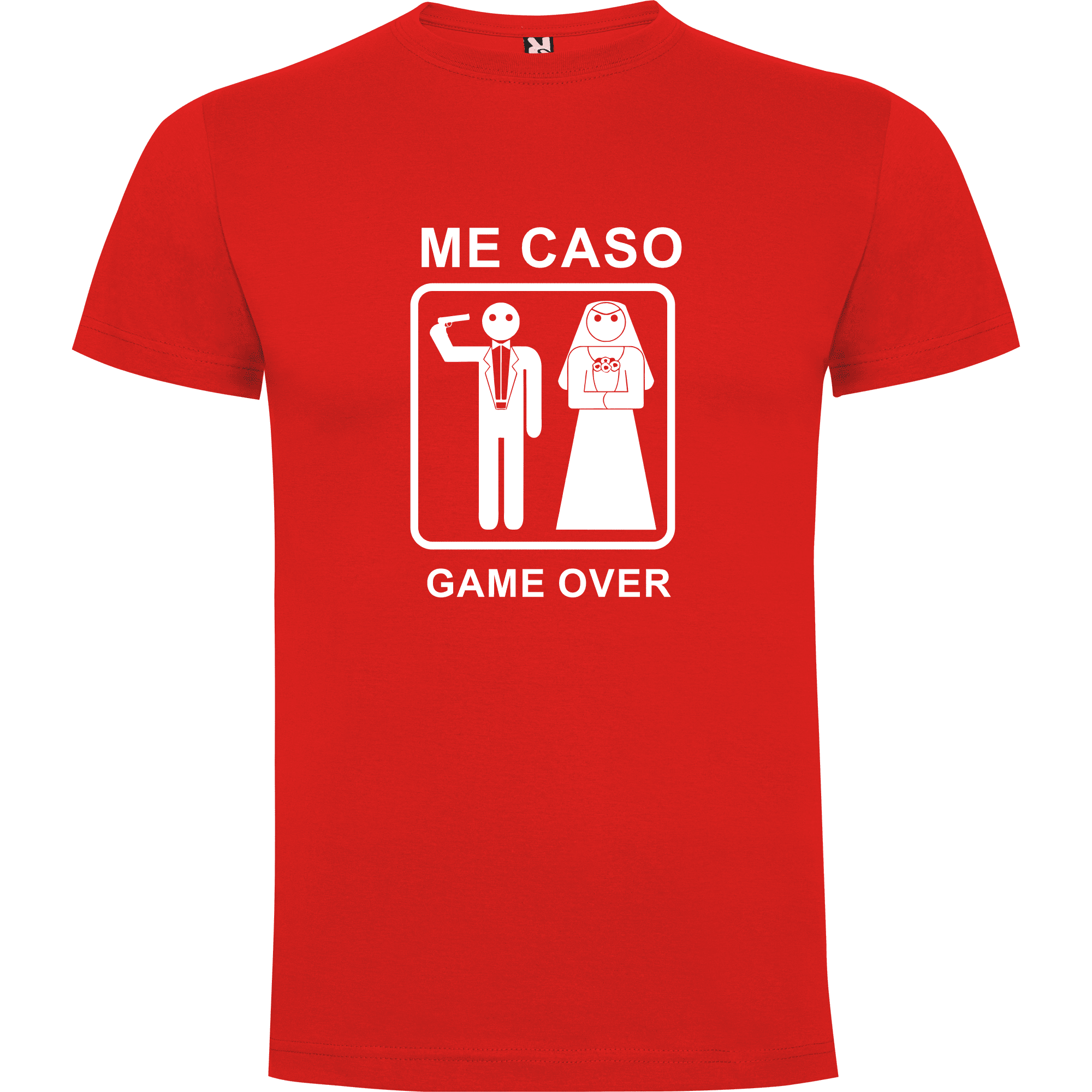 Camiseta despedida de soltero - Me caso, Game over