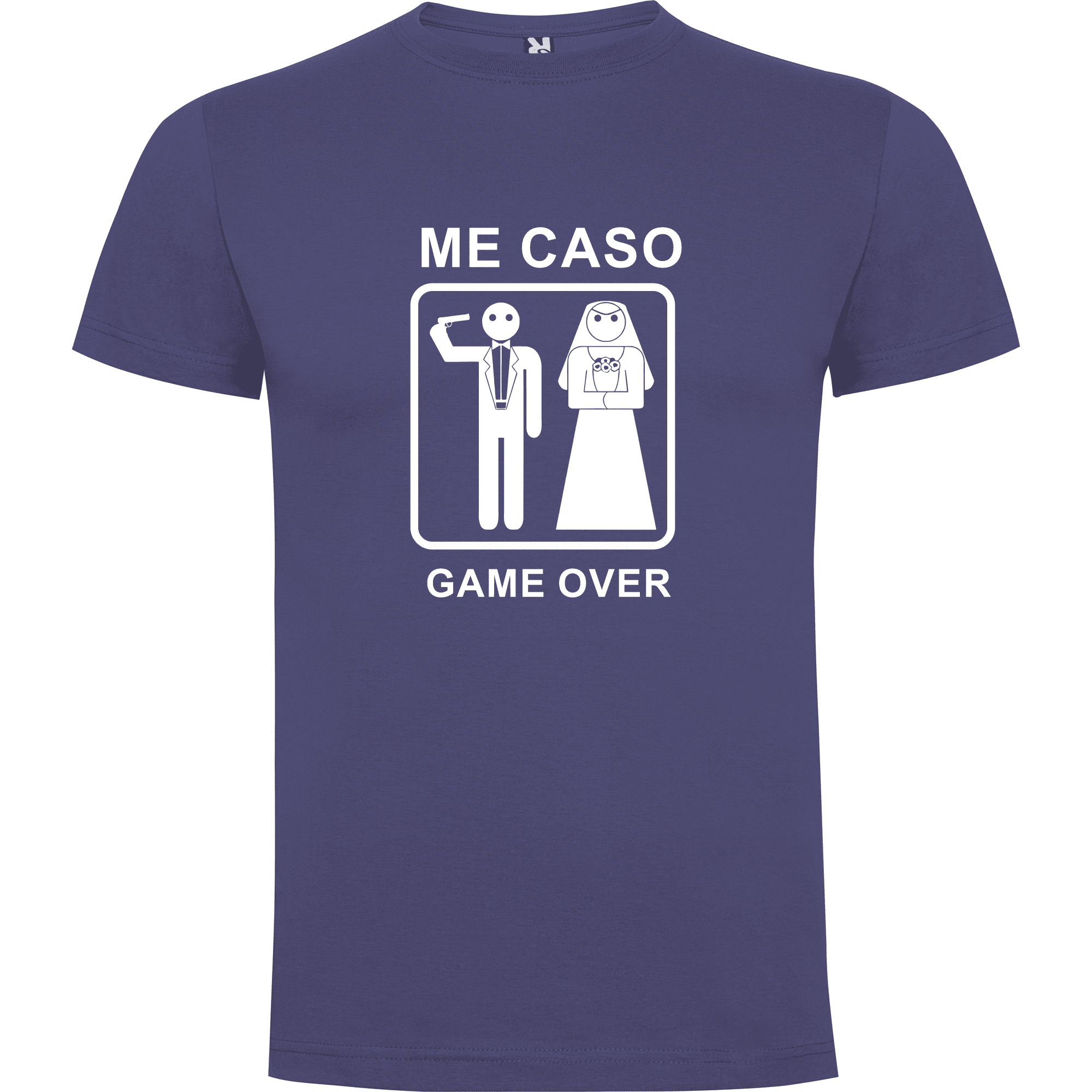 Camiseta despedida de soltero - Me caso, Game over