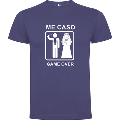 Camiseta despedida de soltero - Me caso, Game over