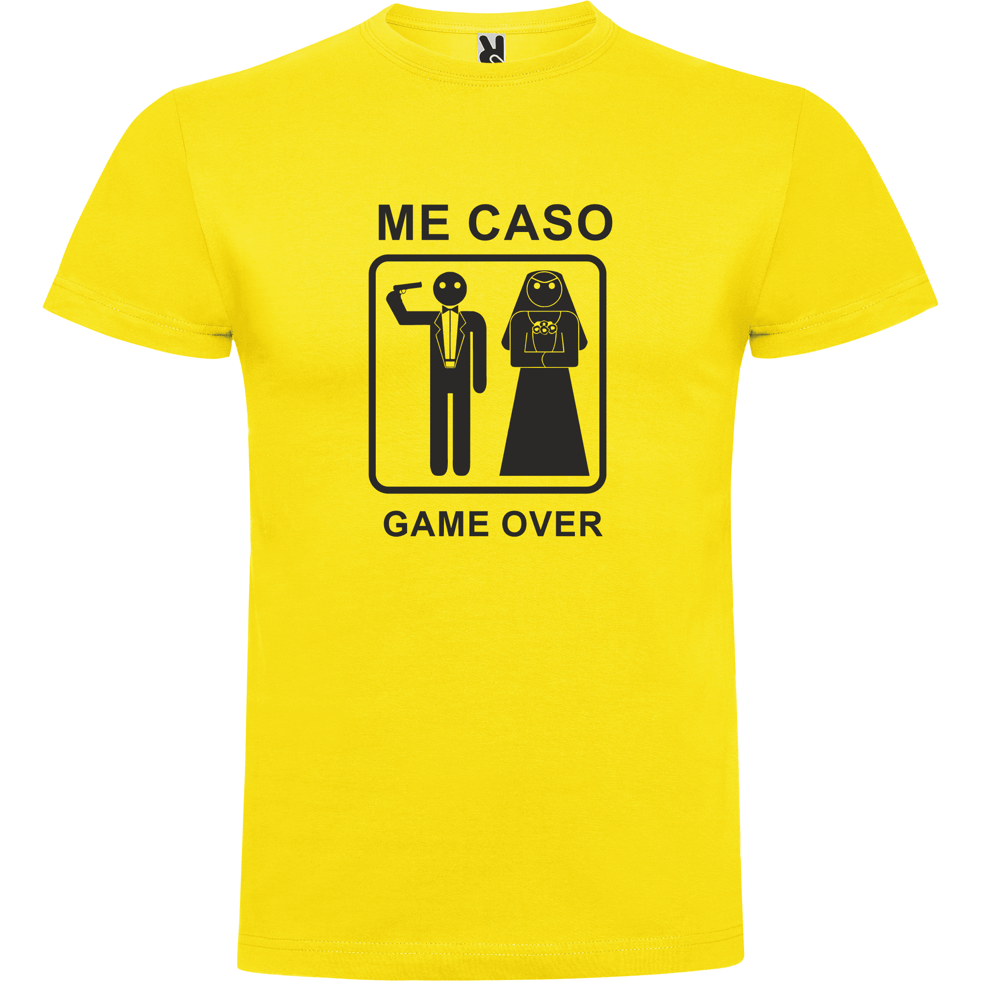 Camiseta despedida de soltero - Me caso, Game over