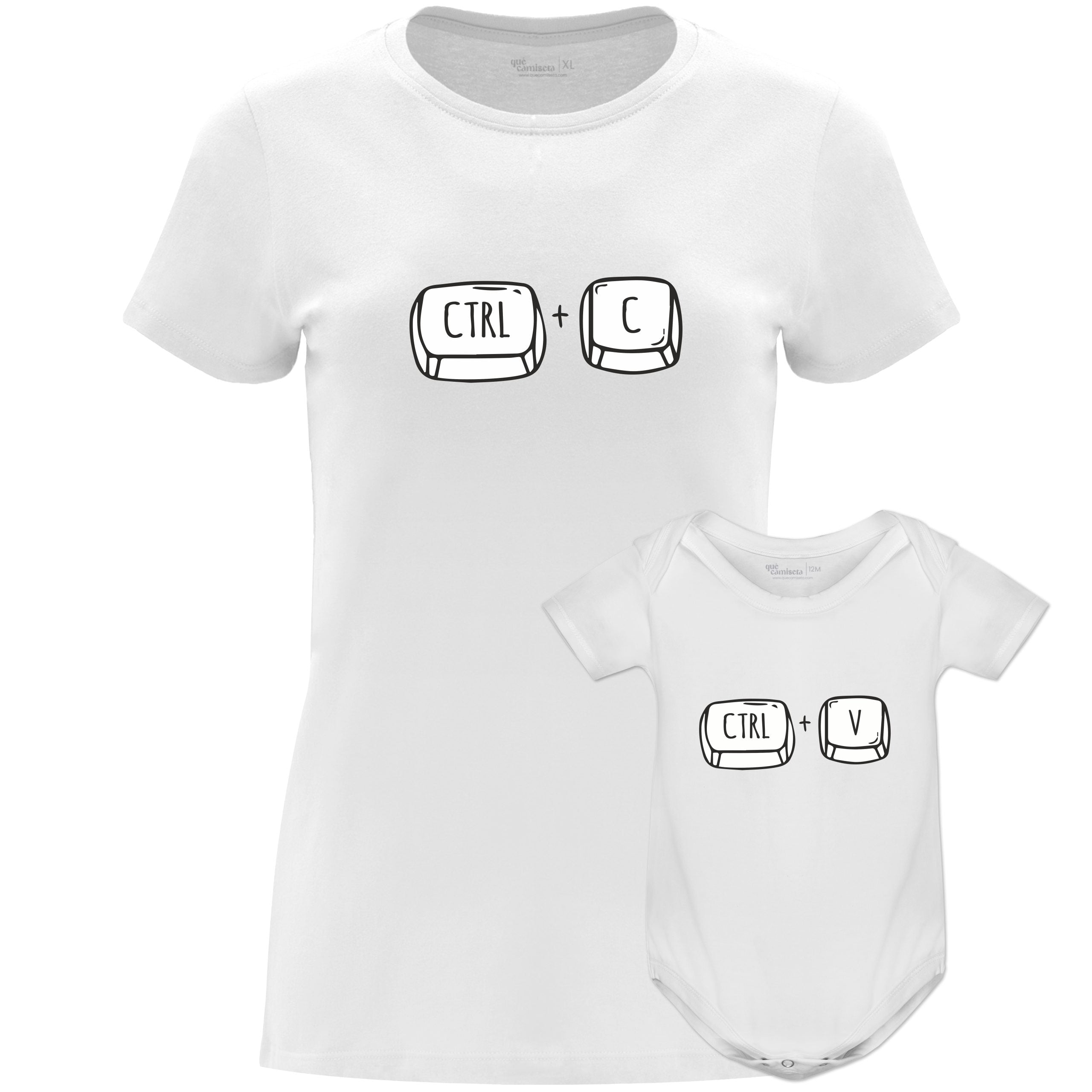Pack camiseta Mamá e Hijo | Copiar y pegar