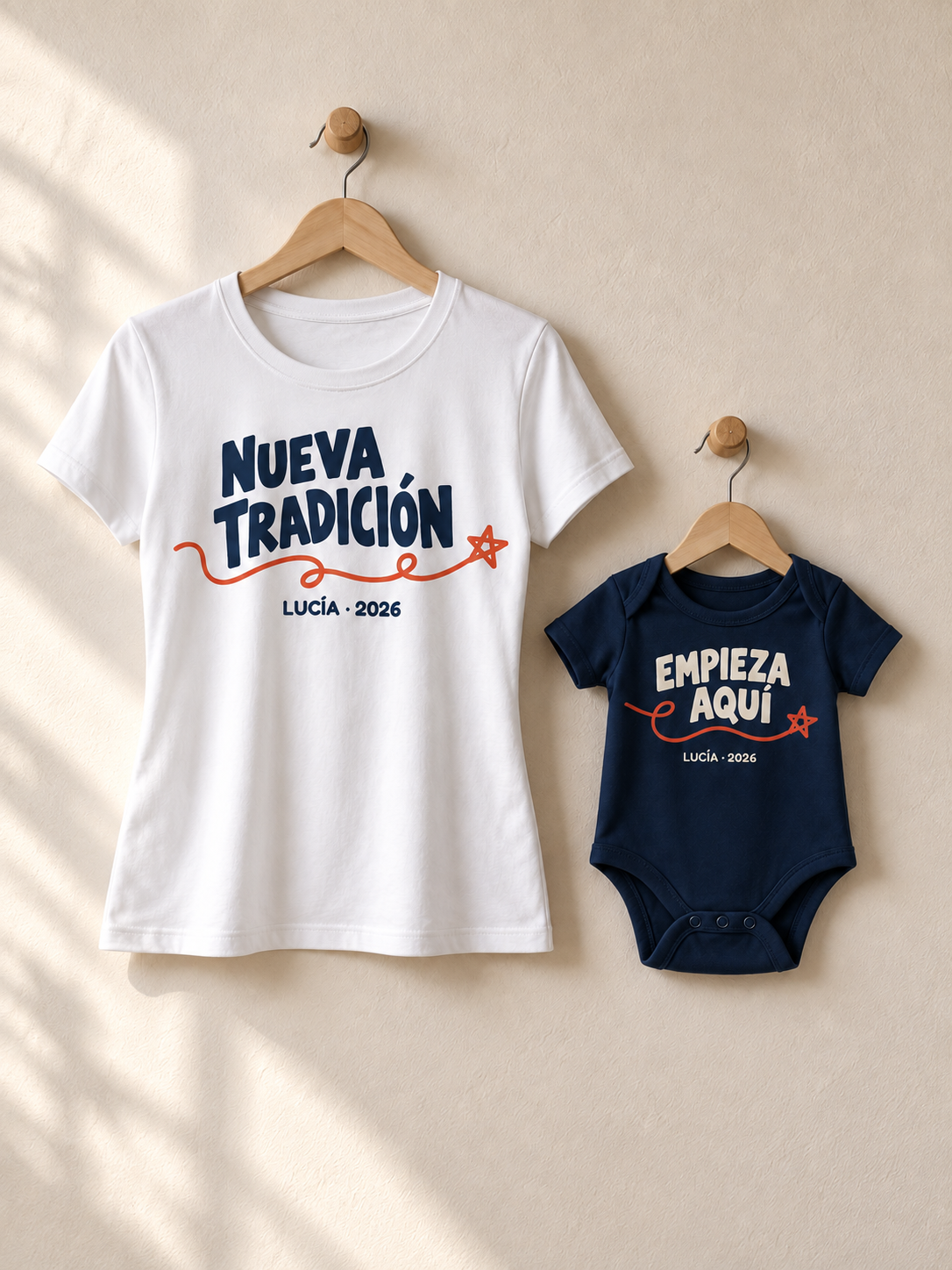 Nueva tradición — Pack personalizado para mamá y bebé