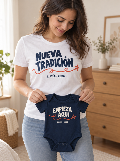 Nueva tradición — Pack personalizado para mamá y bebé