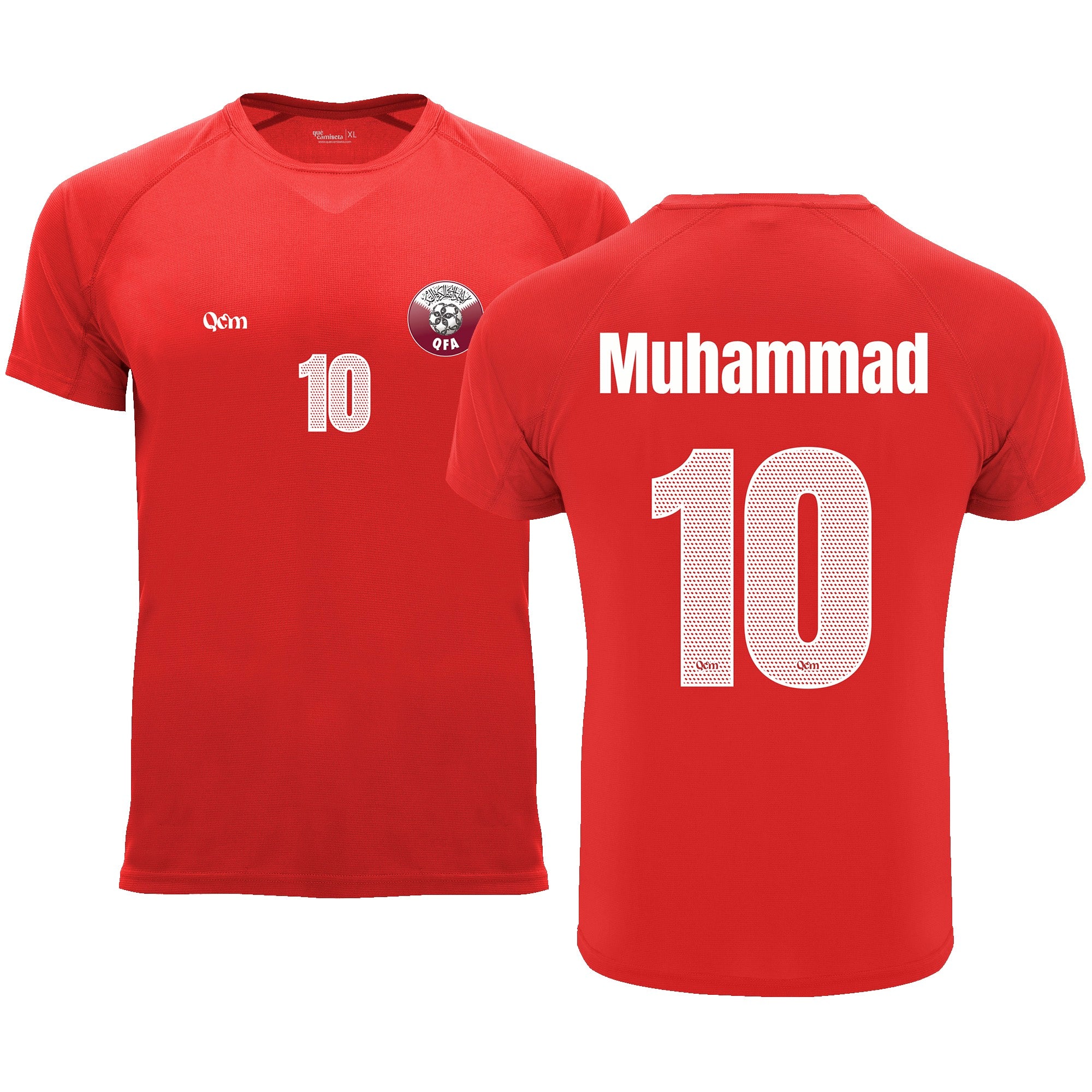 Camiseta Fútbol Qatar