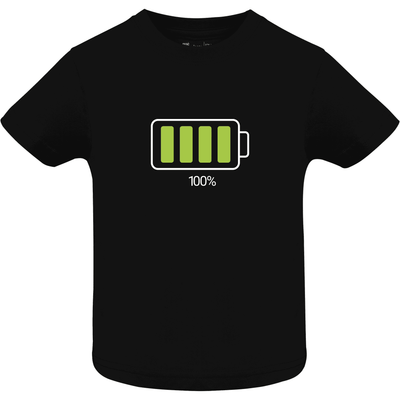 Camiseta Bebé – Batería descargada