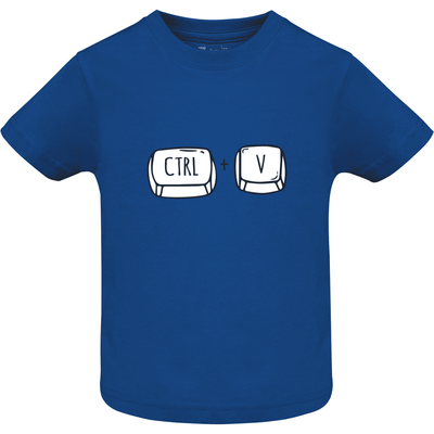 Camiseta Bebé – Diseño Copiar y Pegar