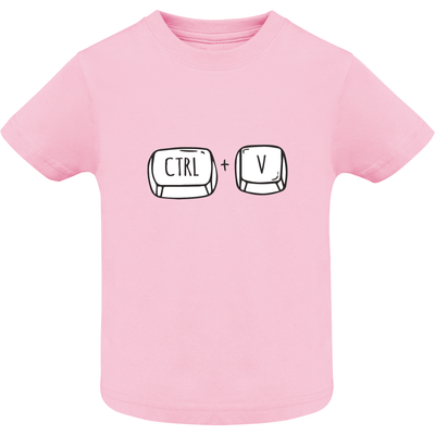 Camiseta Bebé – Diseño Copiar y Pegar