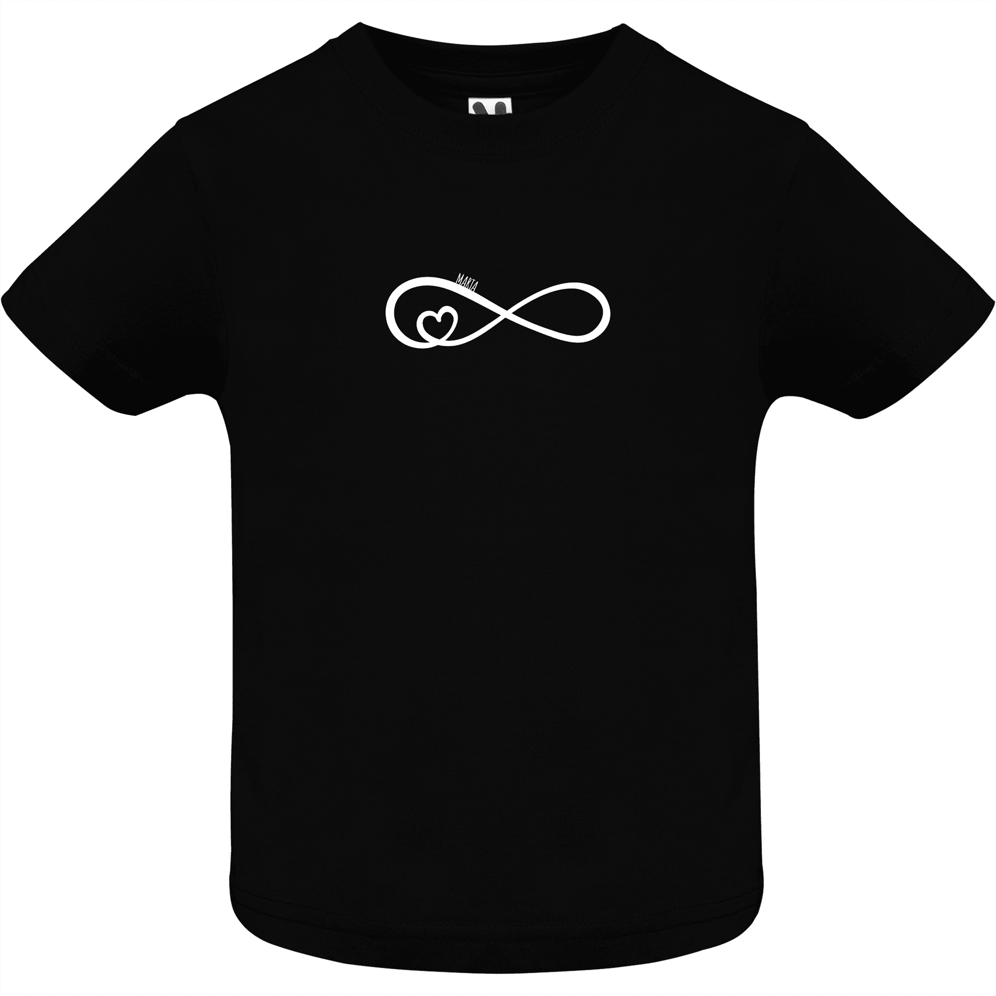 Camiseta Bebé – Corazón infinito