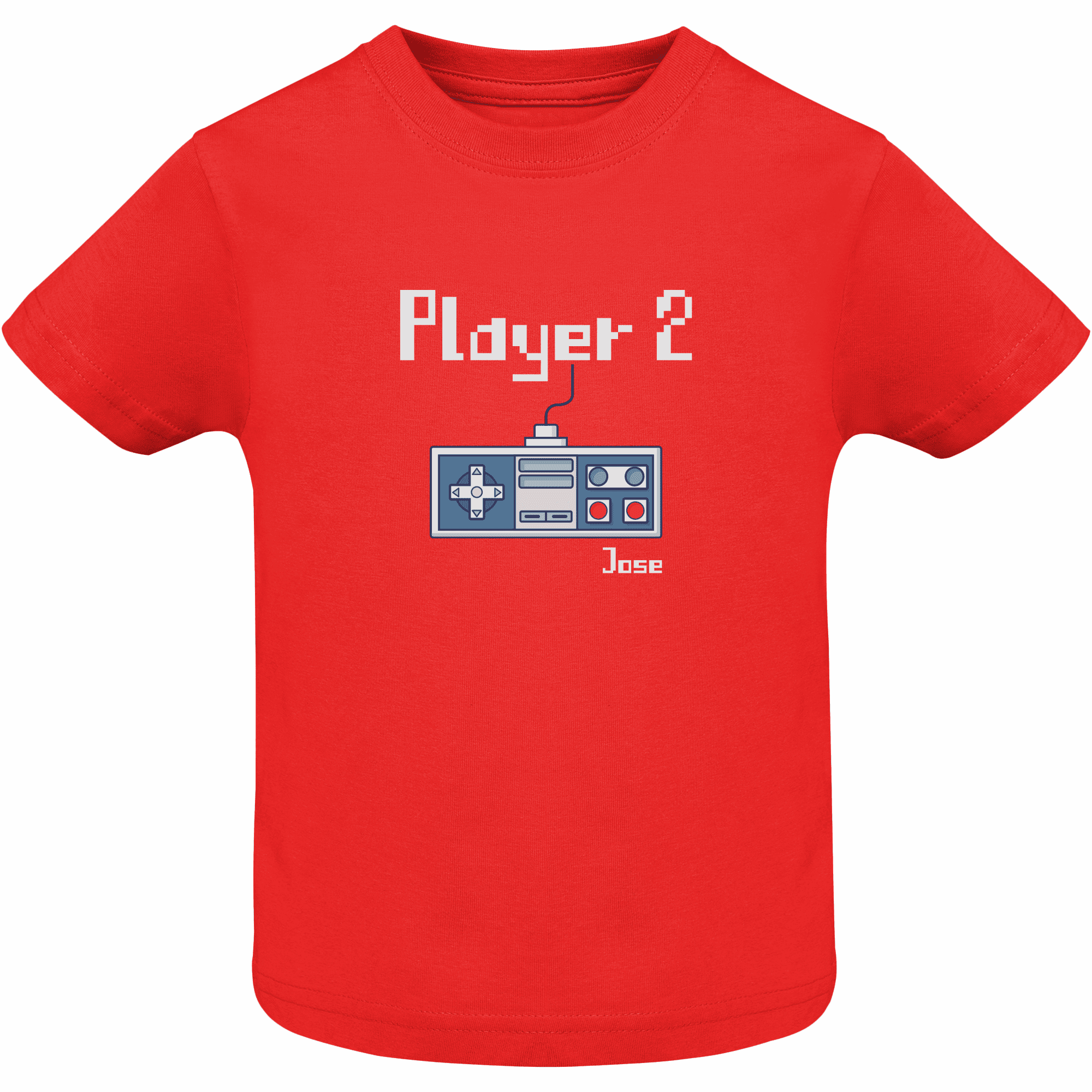 Camiseta Bebé – Player 1 Player 2