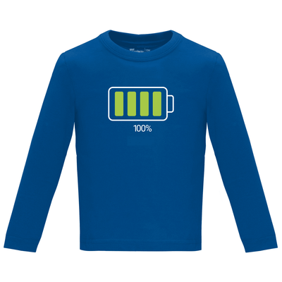 Camiseta Bebé – Batería descargada