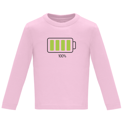 Camiseta Bebé – Batería descargada