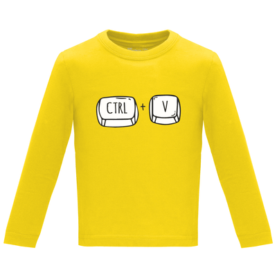Camiseta Bebé – Diseño Copiar y Pegar