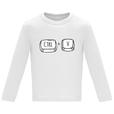 Camiseta Bebé – Diseño Copiar y Pegar
