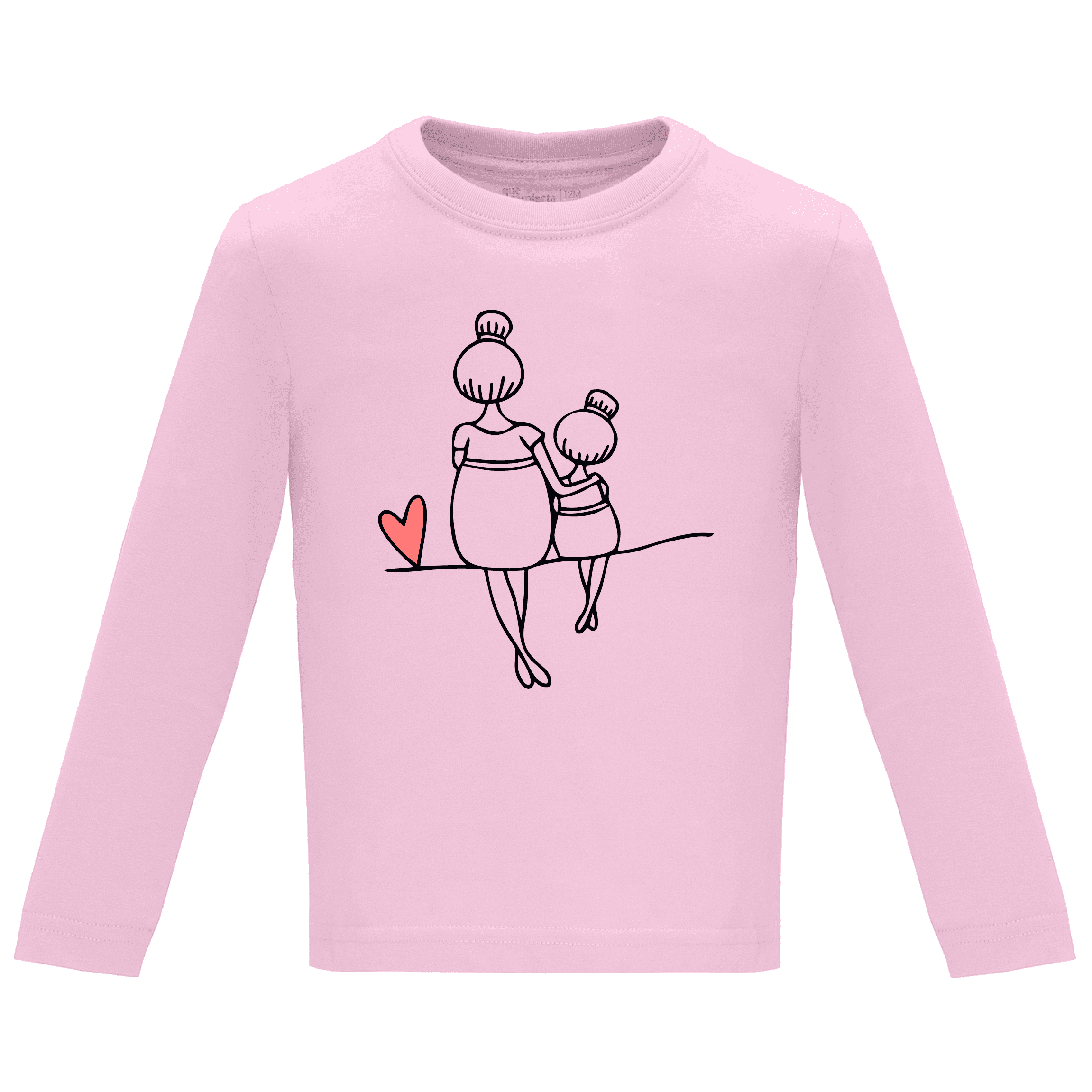 Camiseta Bebé – Línea Corazón