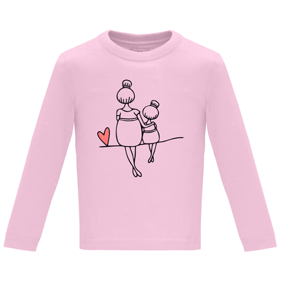 Camiseta Bebé – Línea Corazón