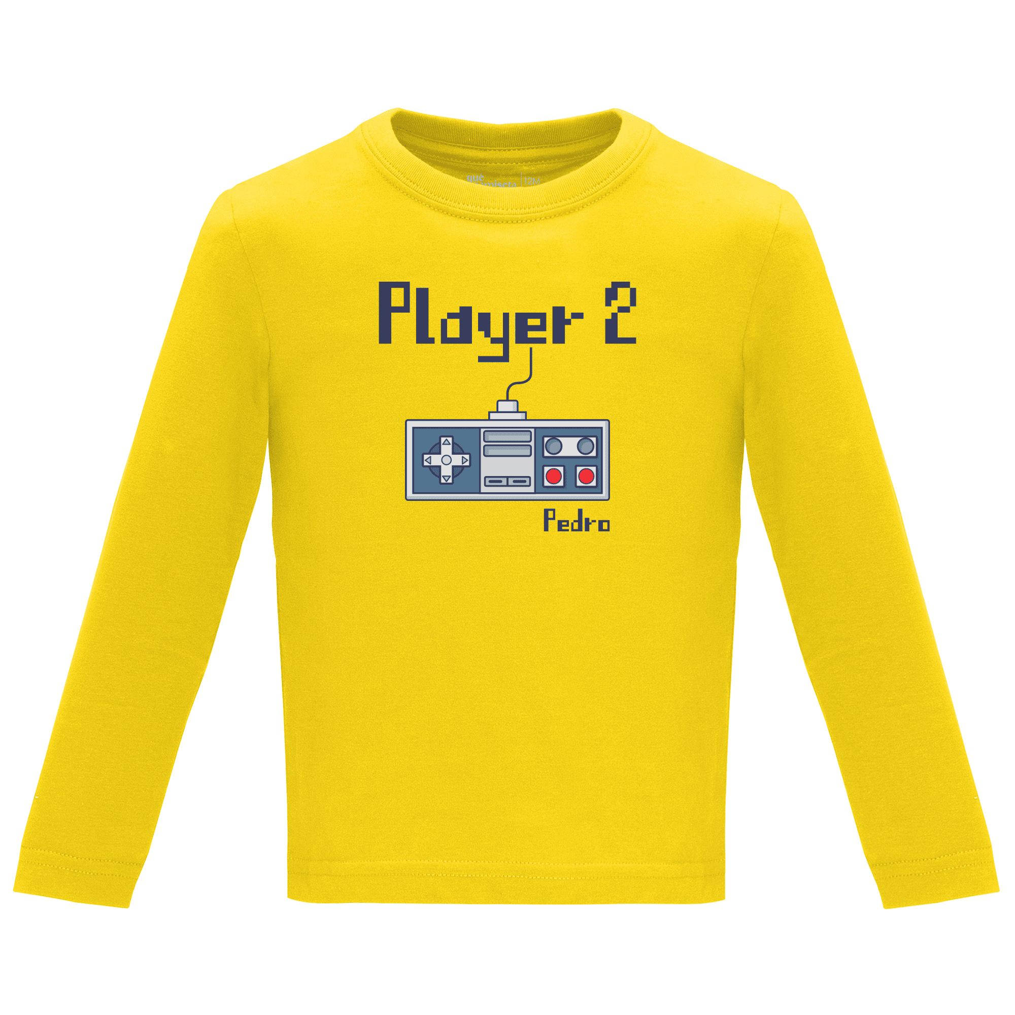 Camiseta Bebé – Player 1 Player 2