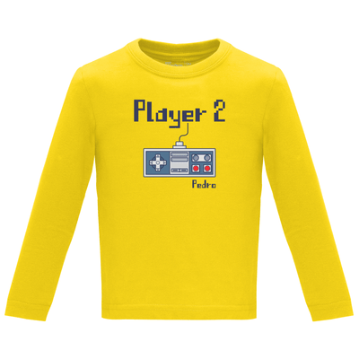 Camiseta Bebé – Player 1 Player 2