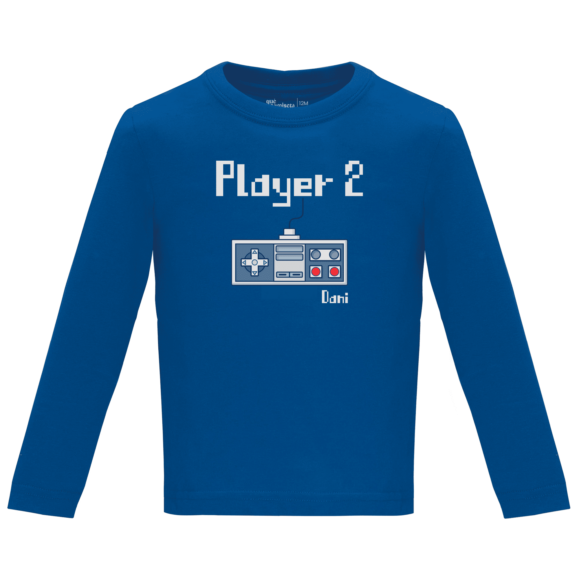 Camiseta Bebé – Player 1 Player 2