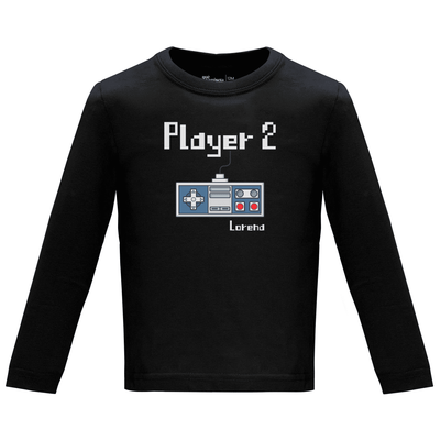 Camiseta Bebé – Player 1 Player 2