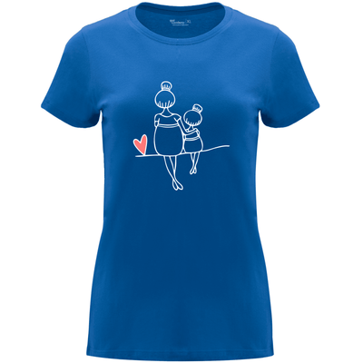 Camiseta Día de la Madre en Algodón Orgánico – Línea Corazón