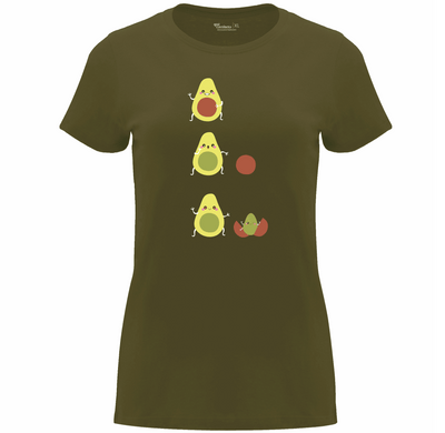 Camiseta Día de la Madre en Algodón Orgánico – Mamá aguacate
