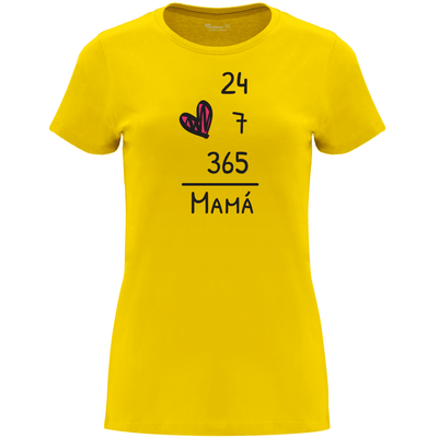 Camiseta Día de la Madre en Algodón Orgánico – Mamá Suma